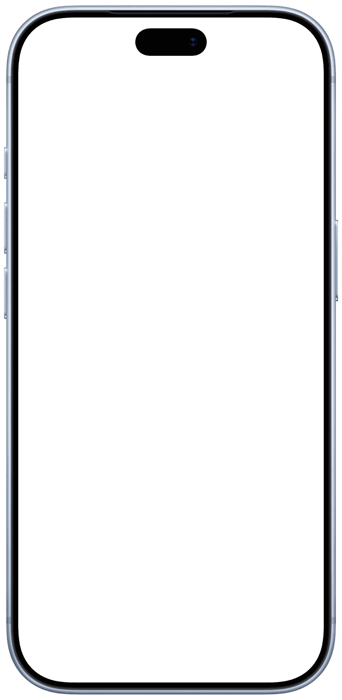 Lens on iPhone, showing the search sheet with pinned sites (placeholder screen)